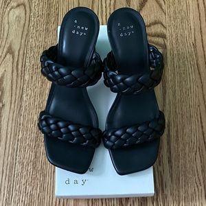 A New Day Basil Braided Heels [*new*]